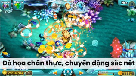 Đồ họa chân thực, chuyển động sắc nét